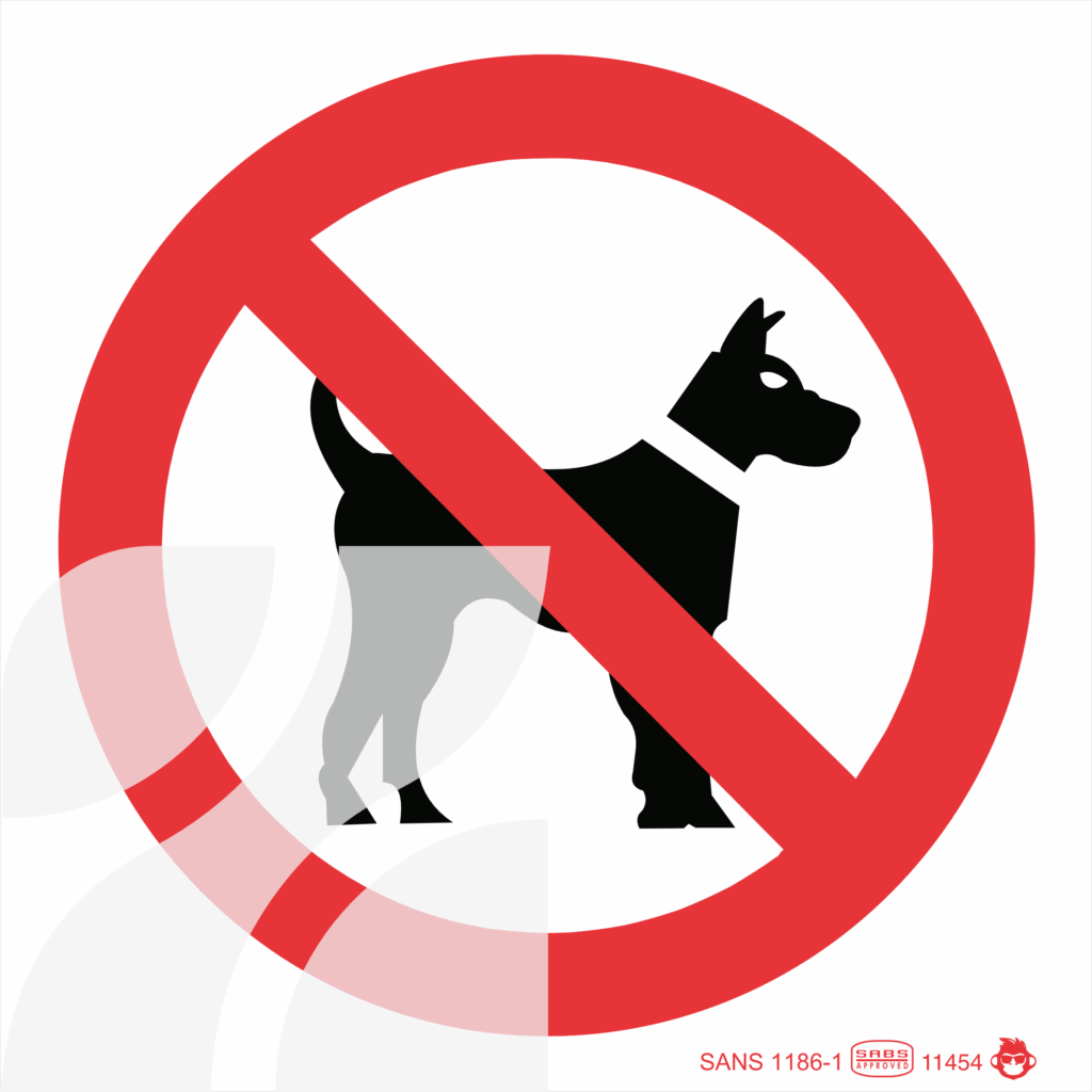 Dogs Prohibited | Your Safety Sign